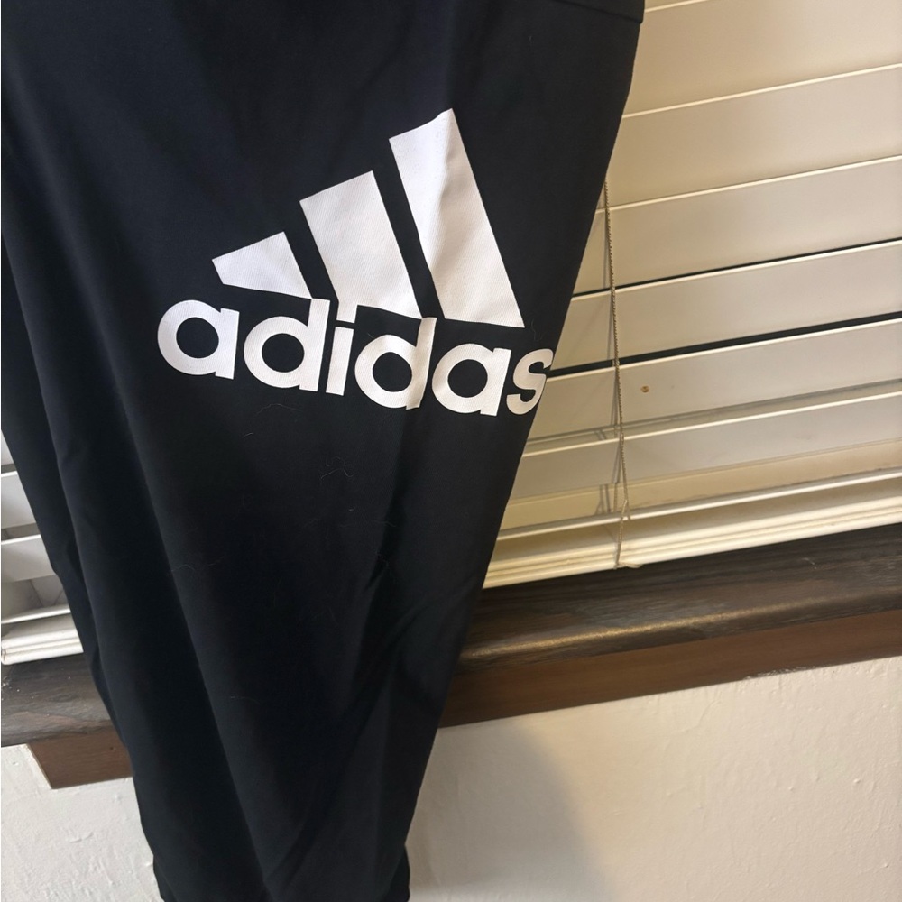 Adidas Men’s Black Joggers - Picture 2 of 3